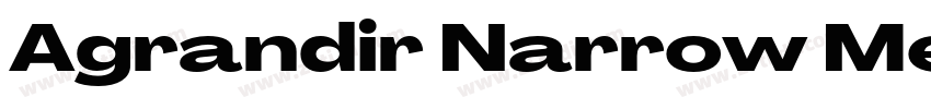 Agrandir Narrow Medi字体转换